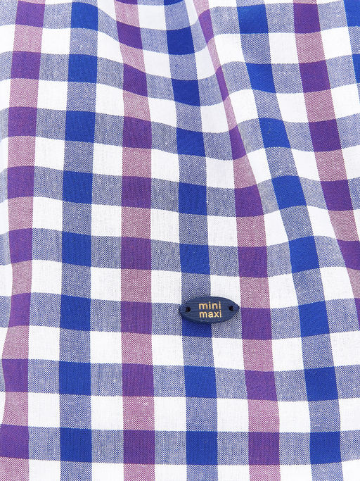 Платье в клетку UD 6140 син-черн клетка - Mini maxi фото 10