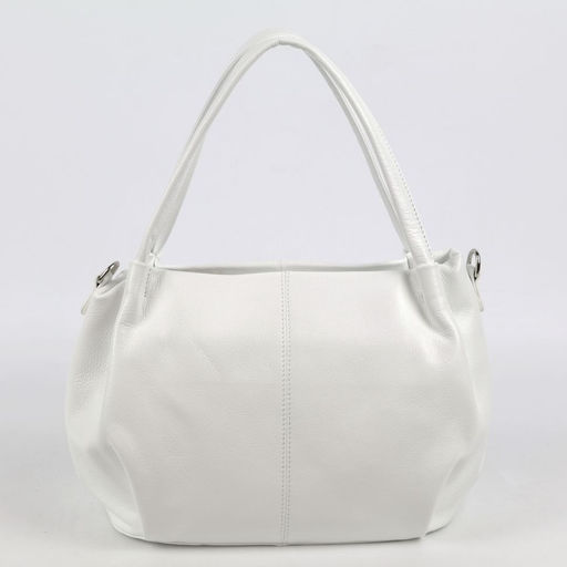 Женская кожаная сумка 6518 Вайт - Cidirro фото 2
