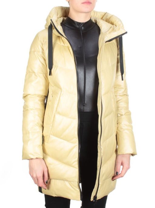 GWD202821 YELLOW Пальто зимнее облегченное ICEBEAR (150 гр. холлофайбер) - Fashion фото 8