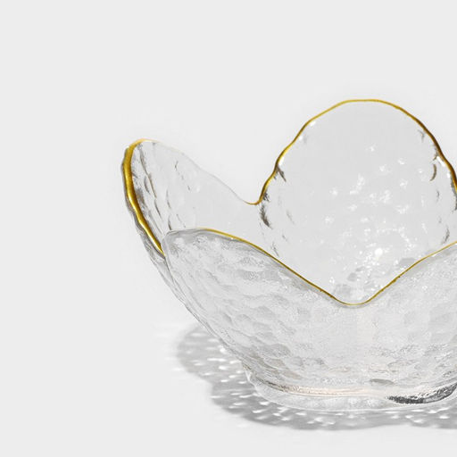 Миска стеклянная фигурная Цветок, 60 мл, 94 см - Simaland фото 2