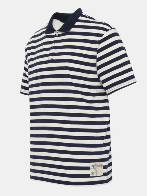 CRB wear/CWMM 60372-41 Рубашка-поло мужская,темно-синий/Ex.Cherubino фото 5