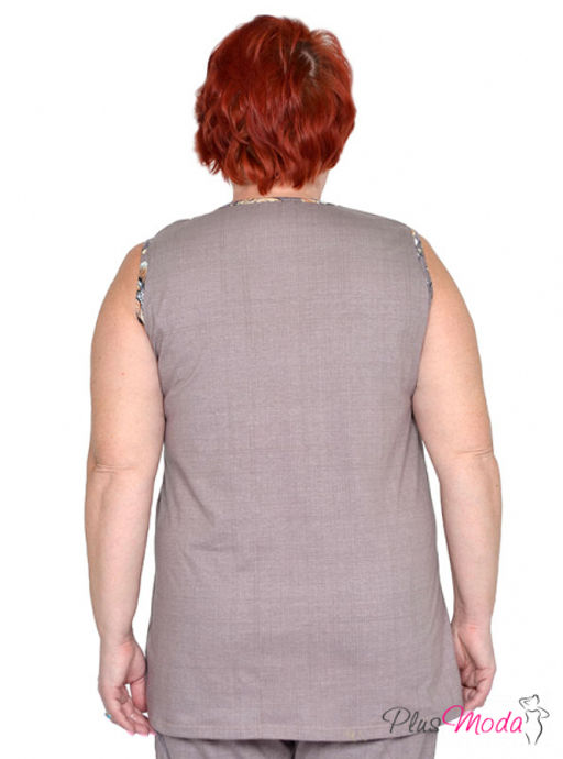 Майка Модель №1509 размеры 44-84 - Plusmoda фото 9