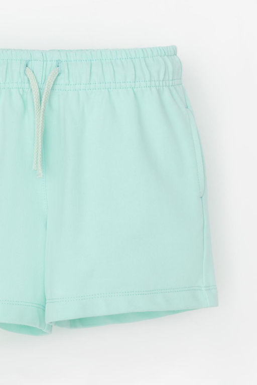 Шорты Crockid КР 400548-1 зеленый футер  фото 2