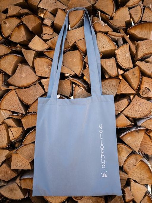 Сумка-шоппер Лето голубой - Yollochka фото 3