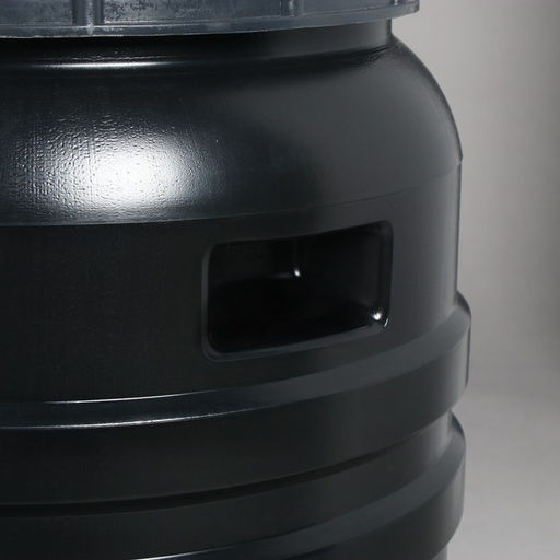 Бочка хозяйственно - бытовая, 50 л, горловина 29 см, пластиковая, с крышкой