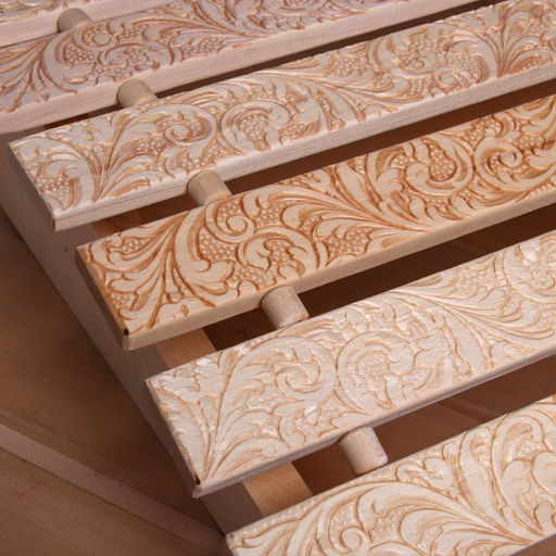 Подголовник для бани и сауны «Русский узор», 34×32×12 см, липа, анатомический, «Добропаровъ»