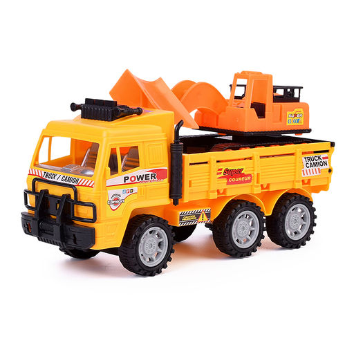 Набор машин "Самосвал" со строительной техникой, в пакете