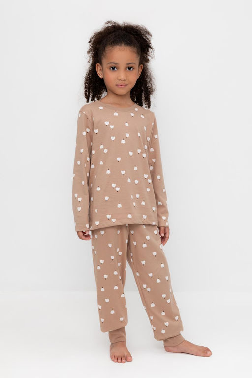 К 1561/беж,колокольчики пижама дет
