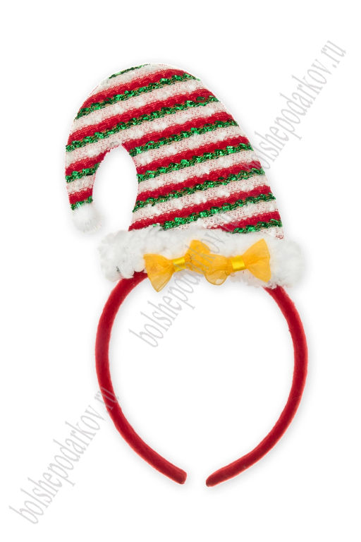 Новогодний ободок 23 см "Колпак" (SF-1708) №5, в ассортименте