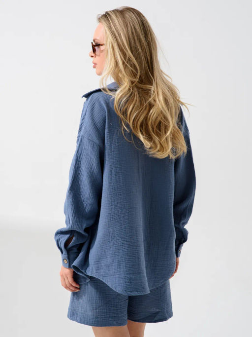 рубашка из муслина - Оптима фото 73