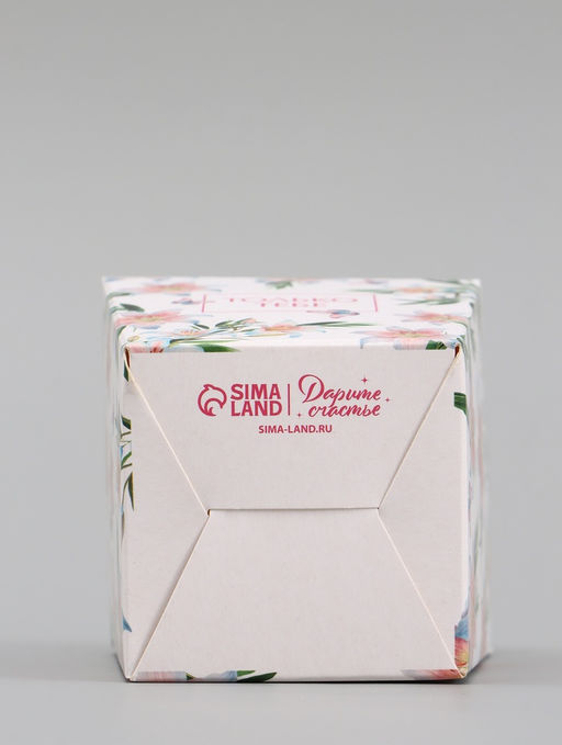 Цена за 5 шт. Бонбоньерка «Лилии», 7.5×8×7.5 см