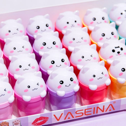 Цена за 24 шт. Бальзам для губ Японские котята, микс - Simaland фото 2