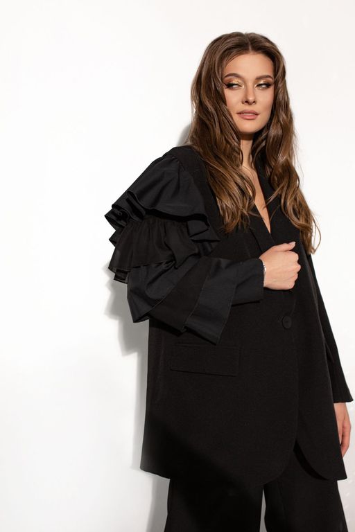 Жакет AURA 1045-176-Р черный