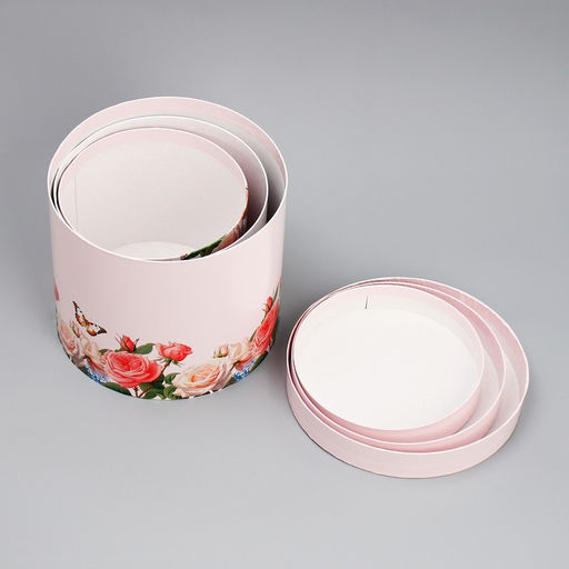 Набор шляпных коробок 3 в 1 Самой прекрасной, 16 х 16 х 1420 х 20 х 17 см - Дарите счастье фото 9