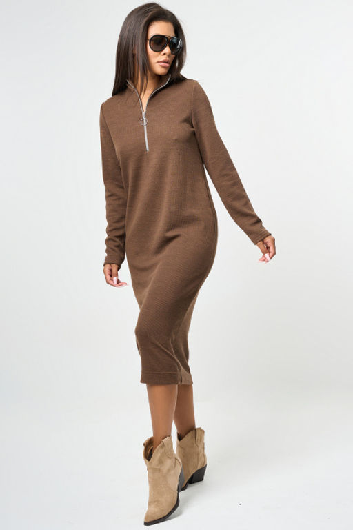 Платье теплое с длинным рукавом - Fly фото 15