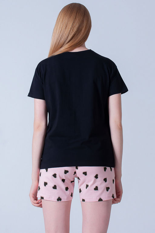 Арт. 9145 Пижама с шортами 42-50 - 5+3 фото 3