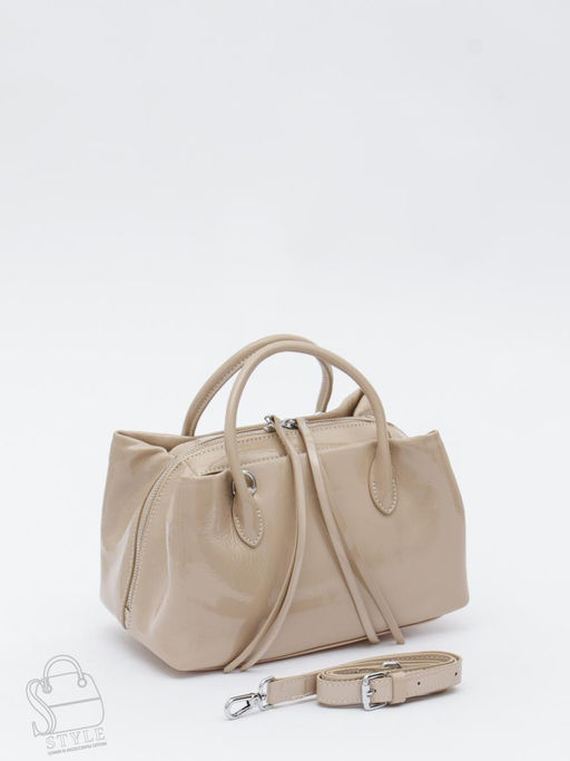 Сумка женская кожаная 5786P apricot Polina&Eiterou в Новосибирске