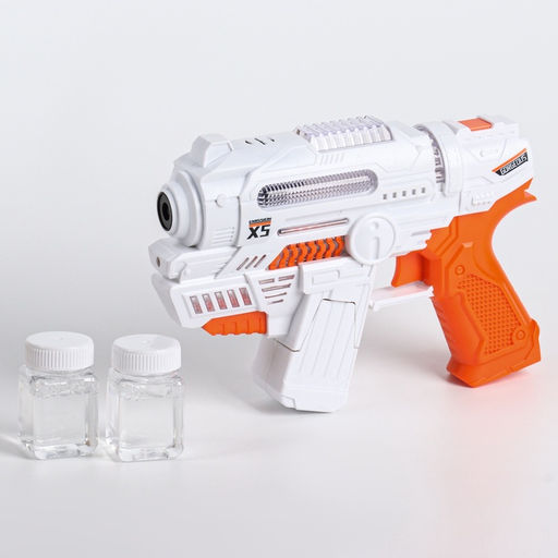 Генератор мыльных пузырей Бластер Х5, 21 ? 15 см - Funny toys фото 3