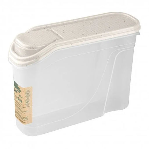 Набор 2: ЁМКОСТЬ ДЛЯ СЫПУЧИХ ПРОДУКТОВ 1,5л(Бежевый флэк) - 6шт - Phibo фото 3