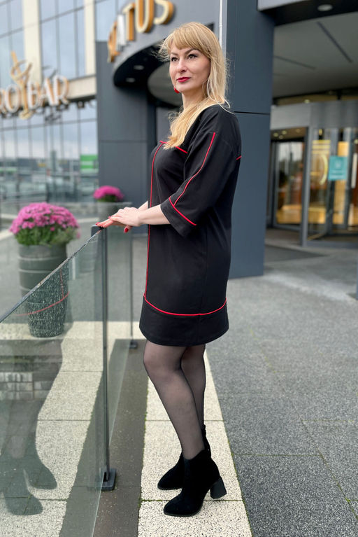 Платье Rumoda 2173 черный  фото 6