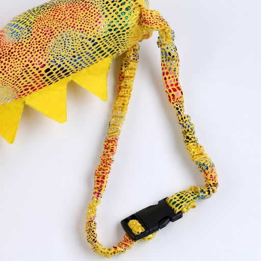 Карнавальный набор Дракон, цвет жёлтый, 2 предмета: хвост, маска - Simaland фото 3