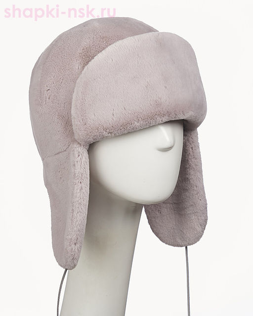 Каникулы экомех Кролик Ушанка женская (56-58)