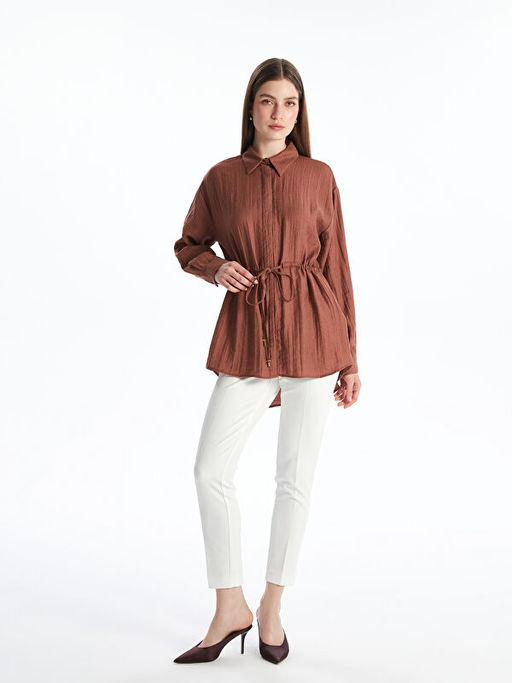 Dokulu Arm?rl? Kad?n G?mlek Tunik