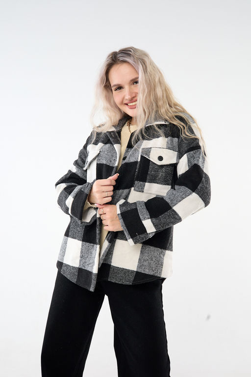 Рубашка женская в клетку РЖК-01