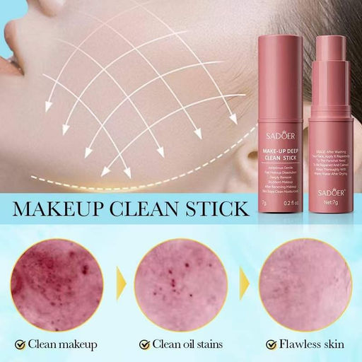 SADOER Стик для снятия макияжа и очищения пор Make-Up Deep Clean Stick, 20 гр.  фото 2