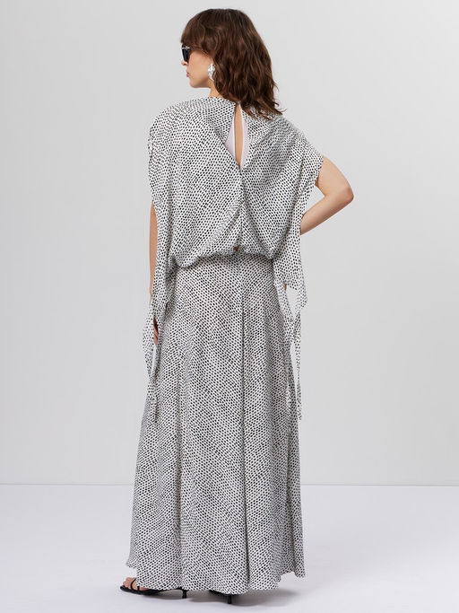 Платье женское 12621-35086 white/black