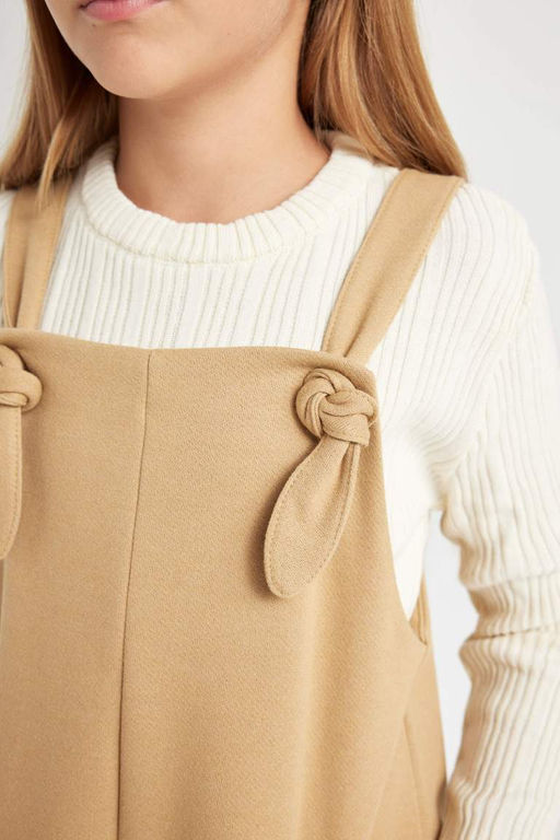 Платье с карманами для девочек - Defacto фото 4