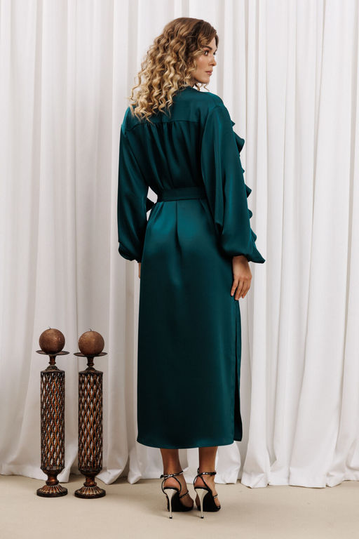 Платье Gizart 5432 морская волна