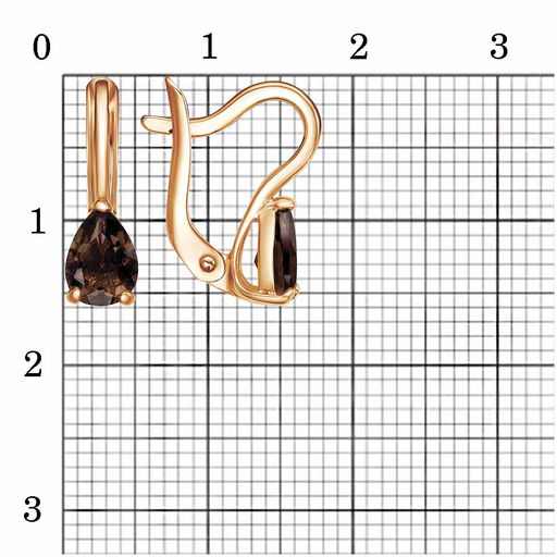 СЕРЬГИ 33114951Тр - Красная пресня фото 2