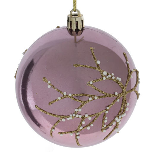 Набор из 12шт Украшение новогоднее "Шар", D 8 см, L36 W26 H9 см