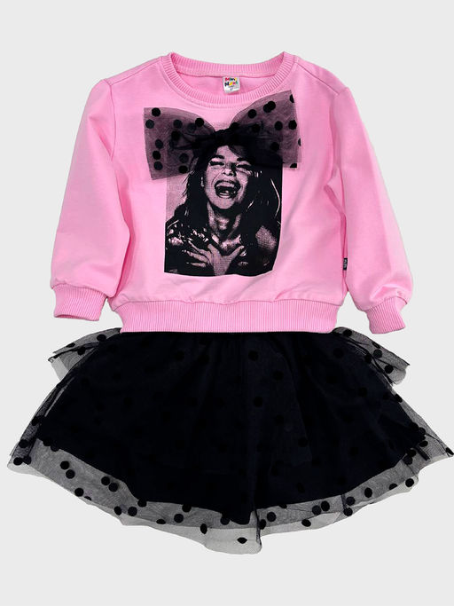 Юбка пачка из фатина UD 4420 черный - Mini maxi фото 3