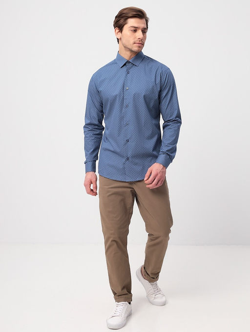 Сорочка мужская длинный рукав GREG 233/231/1854/Z/1p_V фото 6