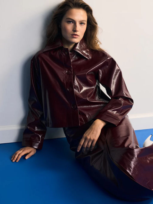 Жакет из искусственной кожи / Zarina