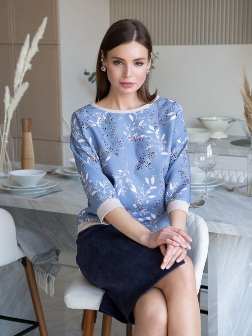 06-796 Джемпер - Guinda фото 2