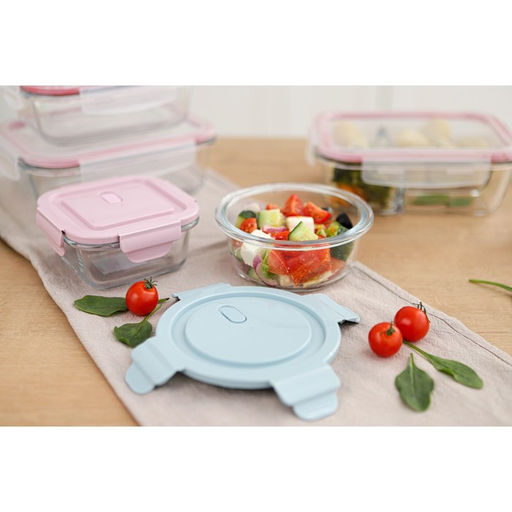 Контейнер для хранения продуктов Доляна Cook and Freeze, 370 мл, 13.5?6 см, с крышкой, жаропрочное стекло, МИКС  фото 11