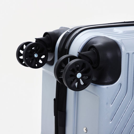 Чемодан малый 20, отдел на молнии, кодовый замок, цвет серый - Simaland фото 8