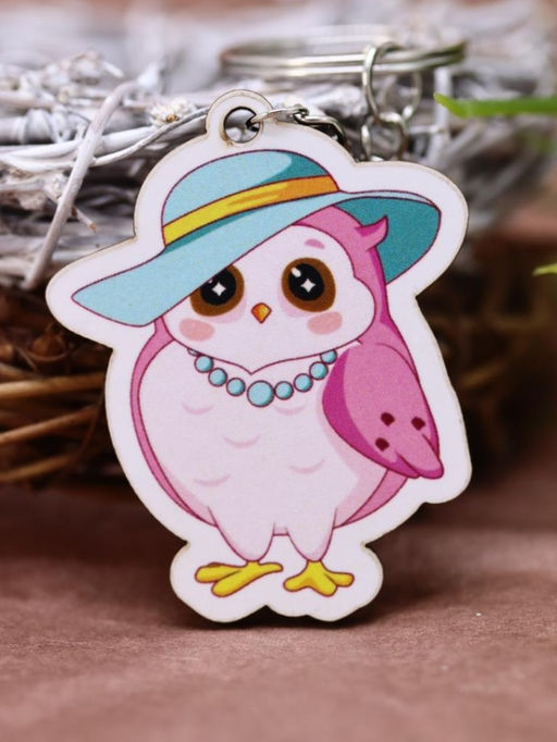 Брелок ECO из дерева "SOVA fashion"