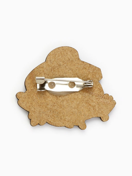 Цена за 2 шт. Значок деревянный Голубь, 3.2?3 см