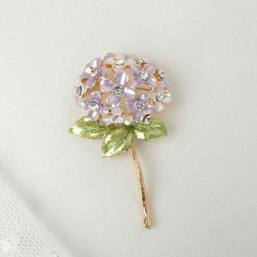 Брошь Цветок / 3859 /уп 24/ - Галеонтрейд фото 2