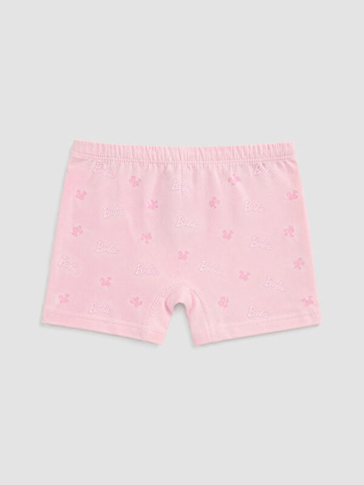 K?z ?ocuk Barbie Bask?l? Boxer 3l? - Waikiki фото 2