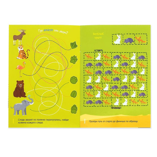 Набор многоразовых книг с маркером Напиши и сотри. Лабиринты и путаницы, 2 шт. по 12 стр. - Буква-ленд фото 5