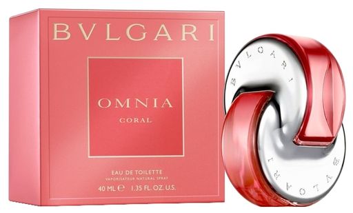 BVLGARI OMNIA CORAL w EDT 40 ml M, туалетная вода