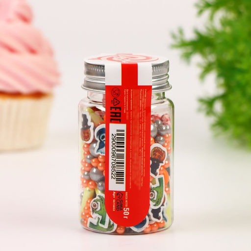 Кондитерская посыпка Микс №14, 50 г - Simaland фото 3