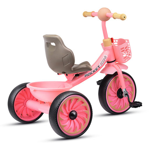 Велосипед MLX-107-PK 3-х колесный, розовый