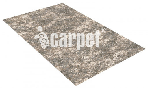 Коврик вырезной icarpet PRINT антискользящий (139) "Гранит" 50х80 коричнево-серый