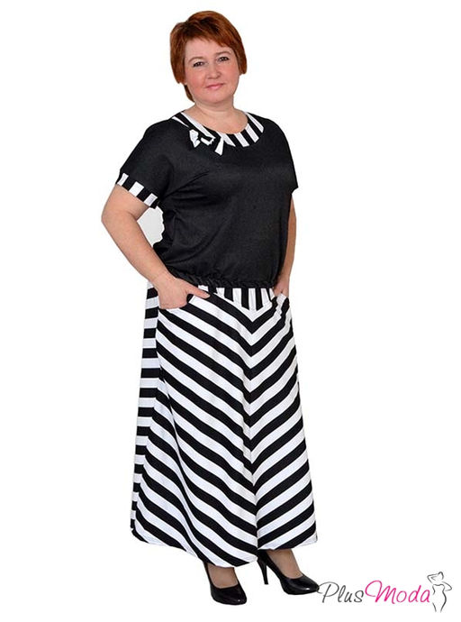Туника Модель №298 размеры 44-80 - Plusmoda фото 2